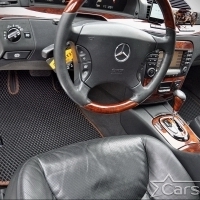 Автомобильные коврики EVA на Mercedes-Benz S-klasse IV W220 (1998-2005)