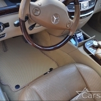 Автомобильные коврики EVA на Mercedes-Benz S-klasse V W221 Long (2005-2013)