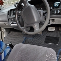 Автомобильные коврики EVA на Mitsubishi Delica IV Long пр.руль (1994-2007) 