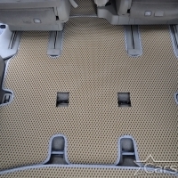 Автомобильные коврики EVA на Toyota Noah-Voxy II пр.руль (2007-2015) 2 ряд - с проходом