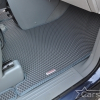 Автомобильные коврики EVA на Chrysler Grand Voyager V (2008->) 2 ряд: кресла 1+1 не убираются в пол