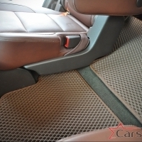 Коврики текстильные на Chevrolet Tahoe IV 3 ряда (2014->)