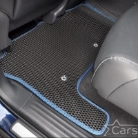Коврики текстильные на Infiniti QX56 II 3 ряда (2010-2014)