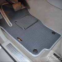Коврики текстильные на Mercedes-Benz GL-klasse I X164 3 ряда (2006-2012)
