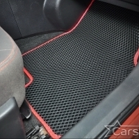 Коврики текстильные на Nissan Qashqai 2+ 3 ряда (2008-2013)