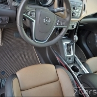 Коврики текстильные на Opel Zafira С 3 ряда (2011->)