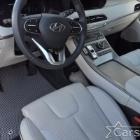 Коврики текстильные на Hyundai Palisade I 3 ряда (2018->)