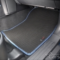 Коврики текстильные на Lexus GX II 460 рестайл 3 ряда (2013->)