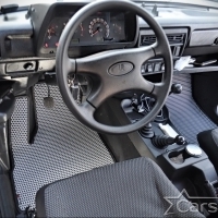 Двухслойные коврики EVA на Lada (ВАЗ) 2121 (4x4) Нива 3D (2014-2020) рестайл1