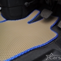 Двухслойные коврики EVA на Nissan Serena III C25 пр.руль (2005-2010)