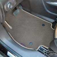 Двухслойные коврики EVA на Opel Zafira С 3 ряда (2011->)