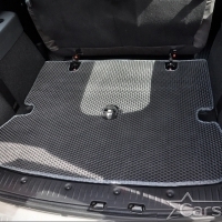 Двухслойные коврики EVA на Lada Largus I рестайл 3 ряда (2021->)