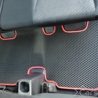 Двухслойные коврики EVA на Toyota Ractis I пр.руль 2WD (2005-2010) 