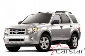 Комплект ковриков в салон Ford Escape II (2007-2012)