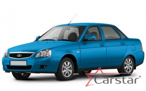 Комплект ковриков в салон Lada Priora (2007-2018)