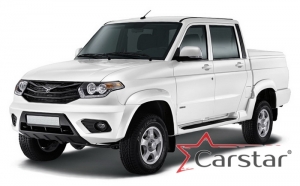 Комплект ковриков в салон УАЗ Pickup рестайл (2014->)