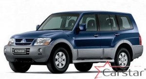 Комплект ковриков в салон Mitsubishi Pajero III 5D (2000-2007)