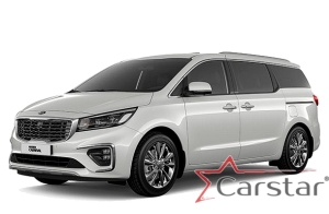 Kia Carnival III (7мест) 2+3 без трансформеров (2014-2021)