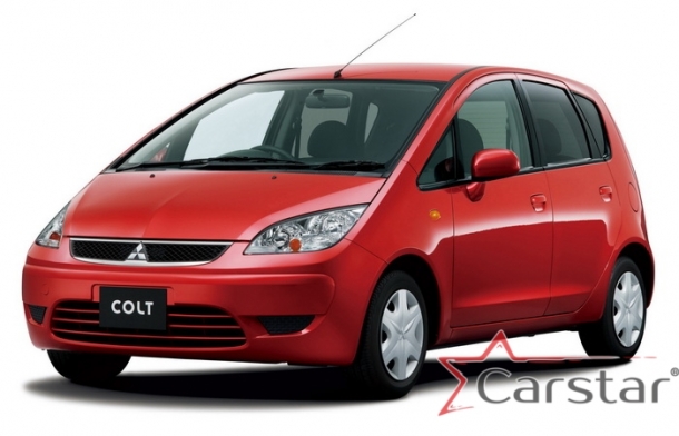 Текстильные коврики для Mitsubishi Colt VI (2003-2012)