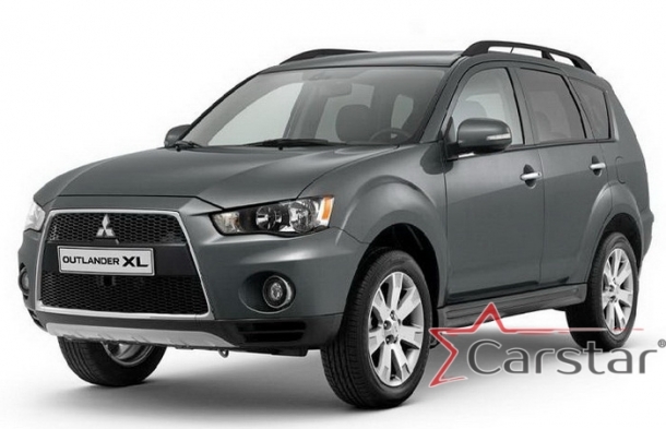 Двухслойные коврики EVA для Mitsubishi Outlander II (2005-2012)