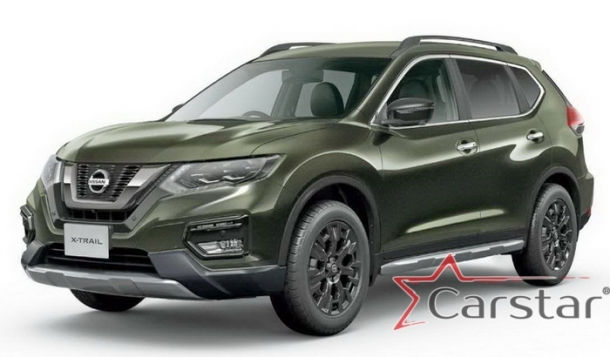 Двухслойные коврики EVA для Nissan X-Trail III T32 (2015->)
