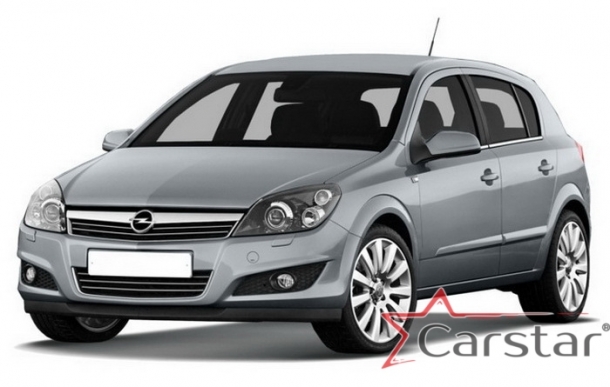 Двухслойные коврики EVA для Opel Astra H (2004-2014)