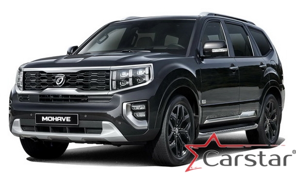 Двухслойные коврики EVA для Kia Mohave I рестайл (2020->)