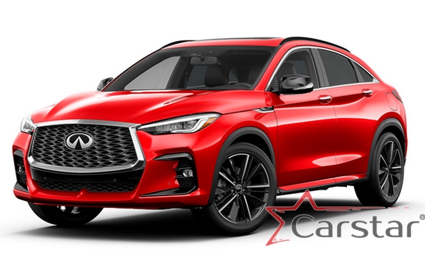 Текстильные коврики для Infiniti QX55 (2021->) 