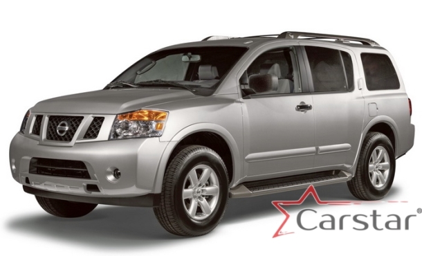 Текстильные коврики для Nissan Armada I 3 ряда (2004-2016)