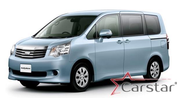 Текстильные коврики для Toyota Noah-Voxy II пр.руль (2007-2015) Без салазок