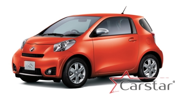Текстильные коврики для Toyota iQ пр.руль (2008-2011) 