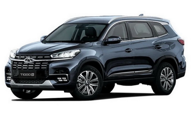 Двухслойные коврики EVA для Chery Tiggo 8 3 ряда (2022->) рестайл 