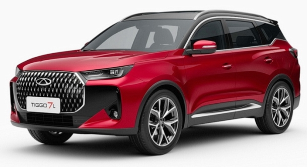 Автомобильные коврики EVA для Chery Tiggo 7L (2024->) 