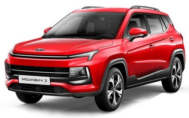 Автомобильные коврики EVA для Москвич 3 (2022->)