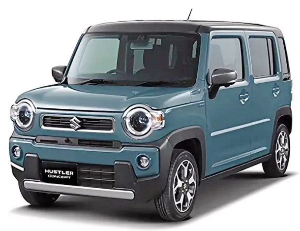 Текстильные коврики для Suzuki Hustler II (2019->)