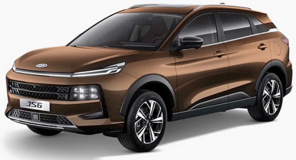 Двухслойные коврики EVA для JAC JS6 (2022->)