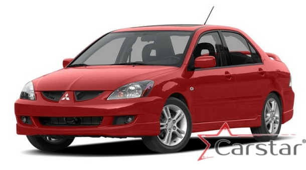 Автомобильные коврики EVA 3D для Mitsubishi Lancer_IX пр.руль (2000-2010)