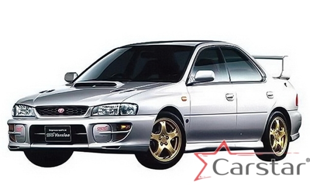Автомобильные коврики EVA 3D для Subaru Impreza I (1992-2000)