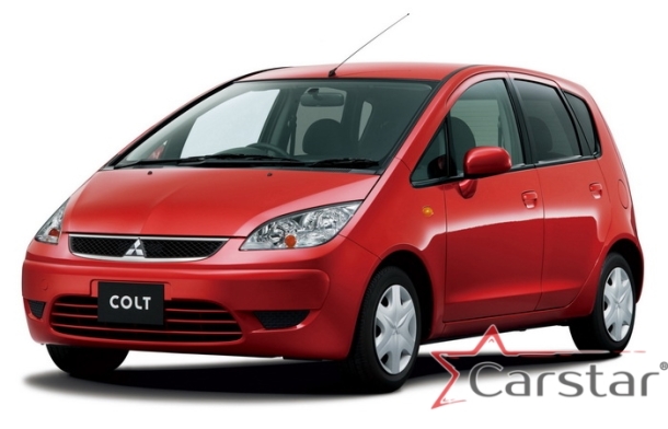 Автомобильные коврики EVA 3D для Mitsubishi Colt VI (2003-2012)