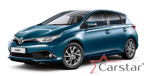 Автомобильные коврики EVA 3D для Toyota Auris II (2012-2018)