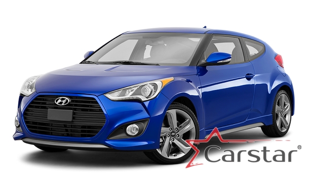Автомобильные коврики EVA 3D для Hyundai Veloster I (2011-2017) 