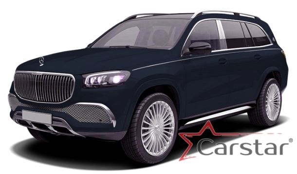 Автомобильные коврики EVA 3D для Mercedes-Benz GLS-klasse II X167 Maybach (2019->)