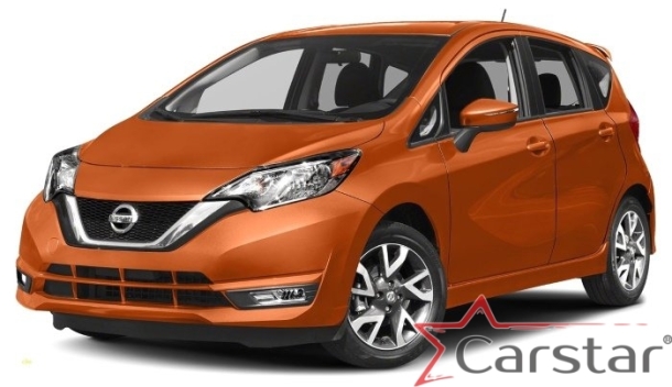Автомобильные коврики EVA 3D для Nissan Note II пр.руль (2012->)