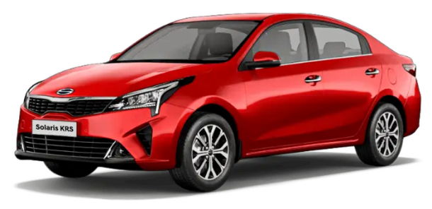 Автомобильные коврики EVA 3D для Solaris KRS (2024->) 